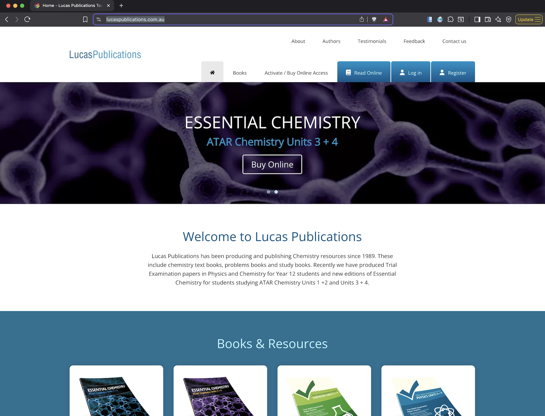 Lucas Publications website